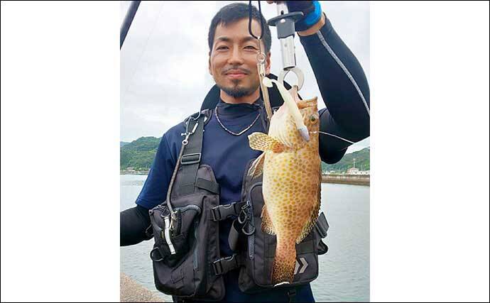 ショアタイラバで本命40cm級マダイ ワームにはオオモンハタ 天草 年8月26日 エキサイトニュース 2 2