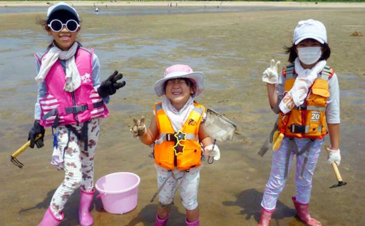 子供と一緒に 貝掘り 潮だまり観察 を満喫 浜は生き物パラダイス 年9月6日 エキサイトニュース