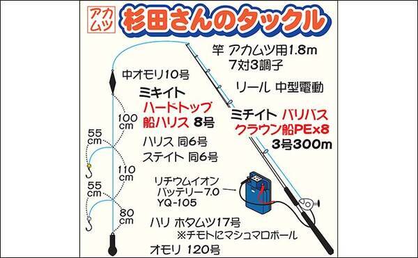 茨城沖アカムツ釣りで本命2尾 自作仕掛けでキャッチ 丸天丸 年9月10日 エキサイトニュース