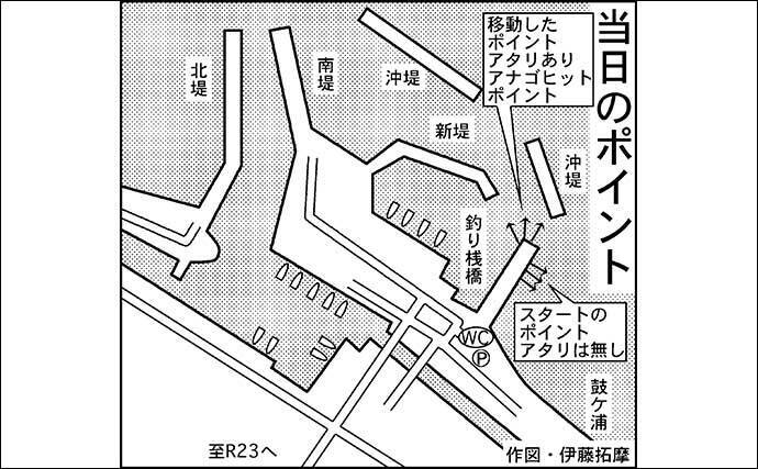 夜のちょい投げアナゴ釣りで41cm頭に本命6匹キャッチ 三重 鈴鹿 年9月27日 エキサイトニュース