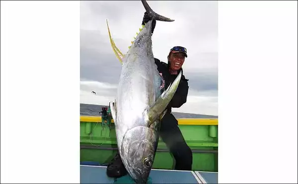 「侍Dr.近藤惣一郎が大型キハダマグロ『小田原モンスター』に挑戦」の画像