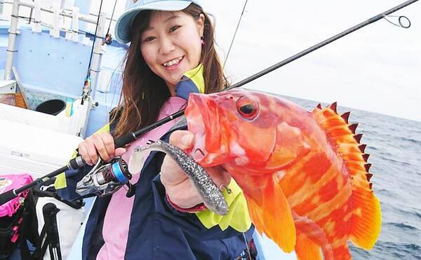 船からの ロックフィッシュゲーム でアカハタ乱舞 千葉 有希丸 年10月21日 エキサイトニュース