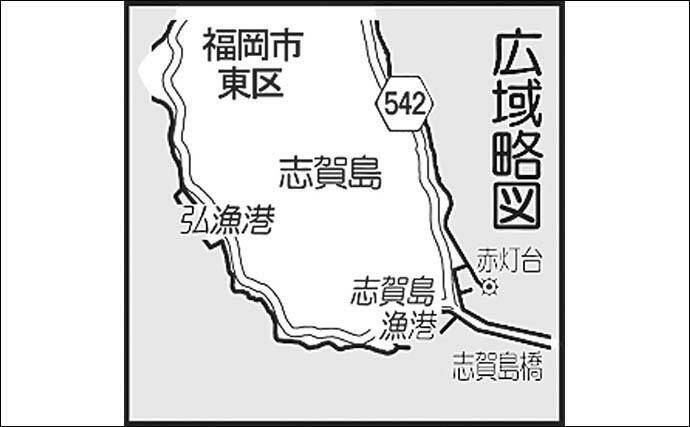 波止カマスゲームで数釣り堪能　ジグ単＆小型ミノーで【福岡・志賀島】