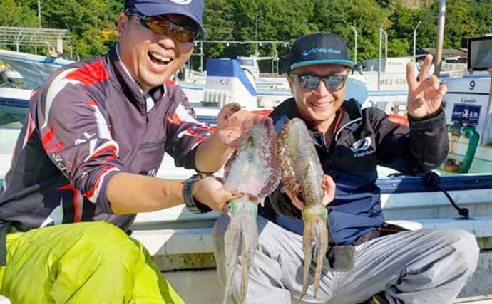 【三重・愛知】沖のルアー釣り最新釣果　ジギングタチウオにエギング好調