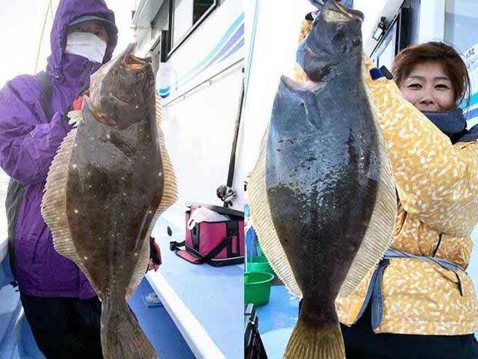 今日ナニ釣れた 沖釣り速報 ヒラメ 好機で船中66枚も 茨城 千葉 年11月12日 エキサイトニュース