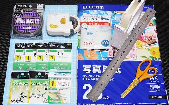 ワカサギ釣り の仕掛けを自作しよう 台紙作成でまるで市販品に 年12月3日 エキサイトニュース 2 3