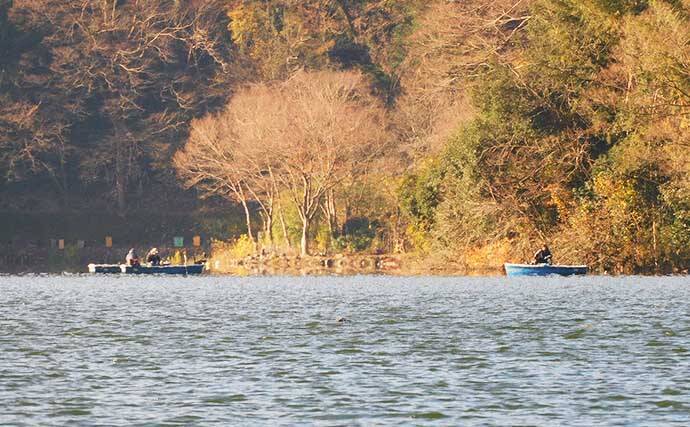ボートワカサギ釣りで「1002尾」　数＆型ともに大満足【津久井湖】
