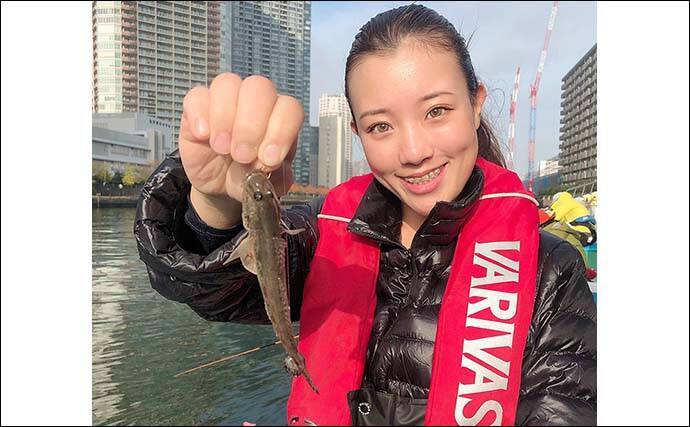 都会のド真ん中で船ハゼ釣り　良型中心に43尾手中【東京・深川冨士見】