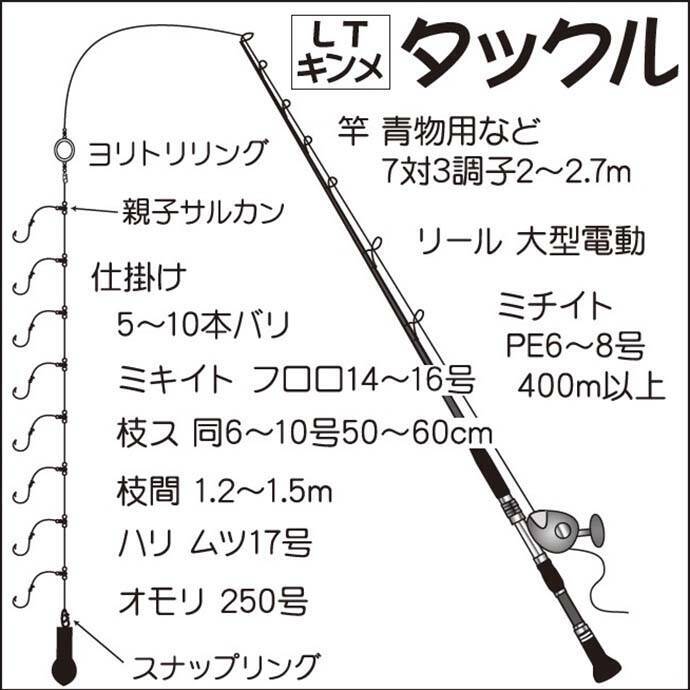 関東21 Ltキンメ釣り初心者入門 道具 投入 釣り方 取り込み 21年1月5日 エキサイトニュース