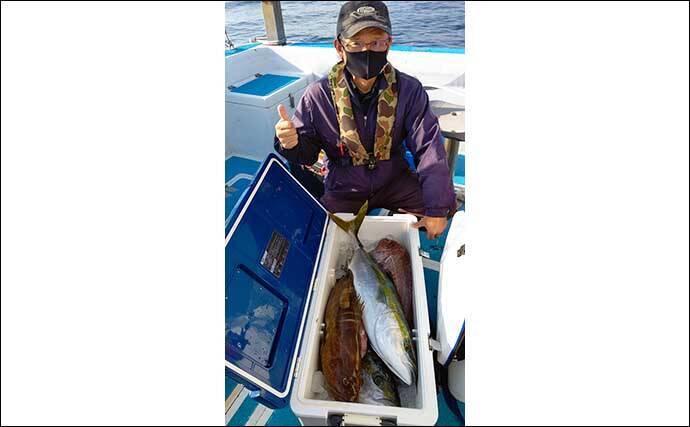 【福岡】落とし込み最新釣果　10kg級ヒラマサ＆ブリなど大型青物続々