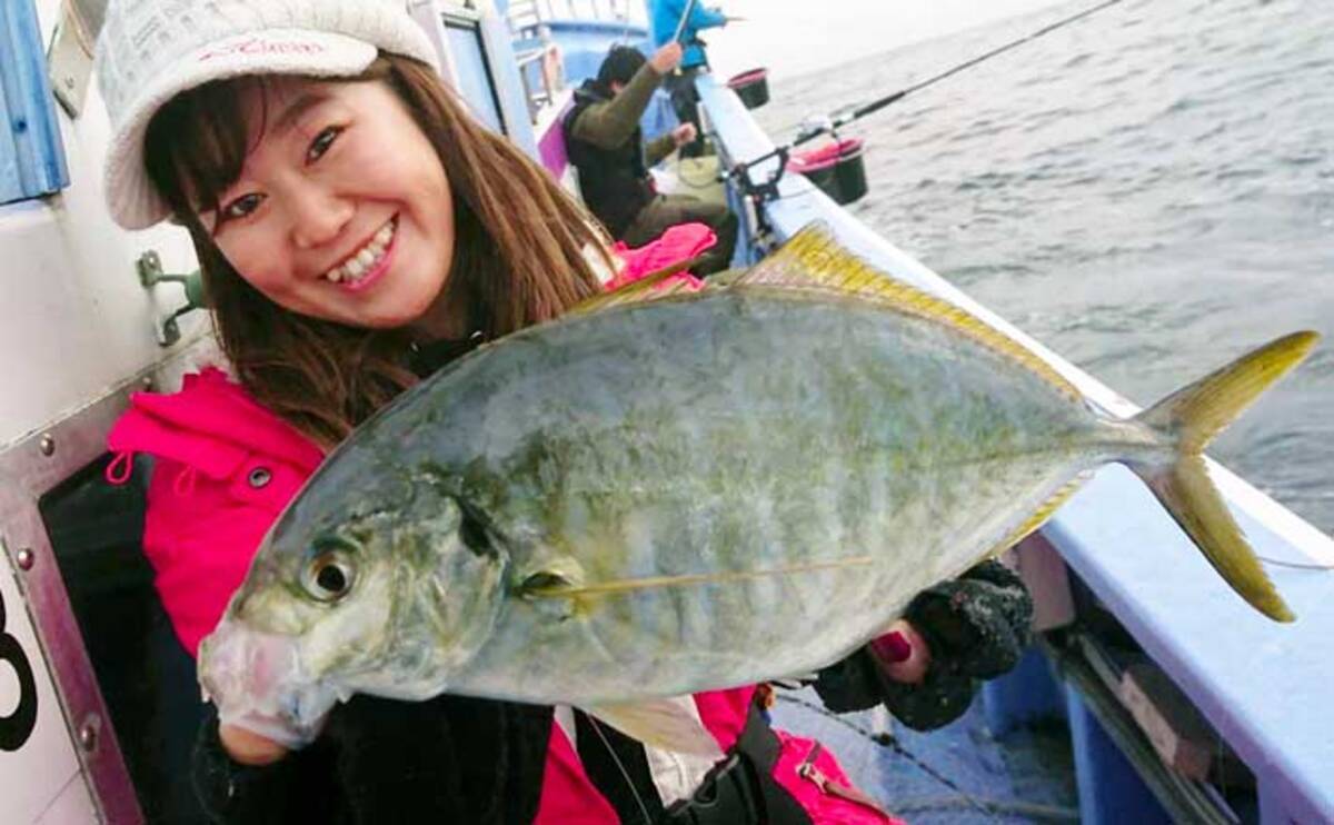コマセ釣りで 高級魚 シマアジ手中 3kg級ヒットも 千葉 有希丸 21年2月7日 エキサイトニュース 4 4