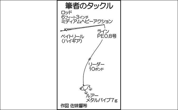 メタルバイブ で冬バスを攻略 ディープ狙い撃ち良型手中 福岡 21年2月13日 エキサイトニュース