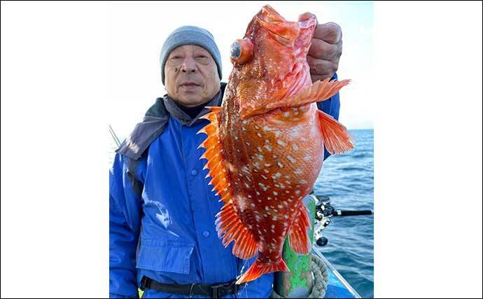 相模湾 根魚五目釣り 楽し オニカサゴにアマダイにカンコ まなぶ丸 21年2月23日 エキサイトニュース 2 2