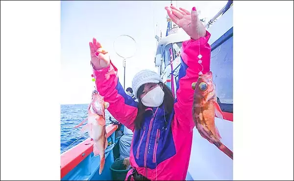 「犬吠沖のアカムツ釣りで本命4尾　春先の本番にむけて好気配【丸天丸】」の画像