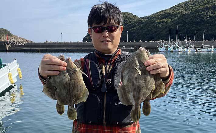 冬の 投げカワハギ釣り が面白い 磯周りで30cm超登場 串本大島 21年3月10日 エキサイトニュース