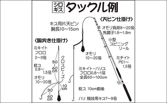 東京湾21 船シロギス釣り初心者入門 初めての船釣りにも好適 21年3月10日 エキサイトニュース