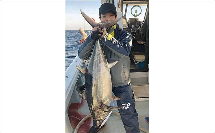 志摩沖 トンボジギング で25kg級頭に船中2ケタと好調継続 魚勘丸 21年3月12日 エキサイトニュース 3 3