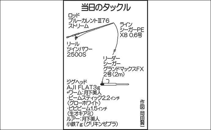 堤防カマスゲームで18匹 バイブレーションには30cm超ヒット 大分 21年4月2日 エキサイトニュース