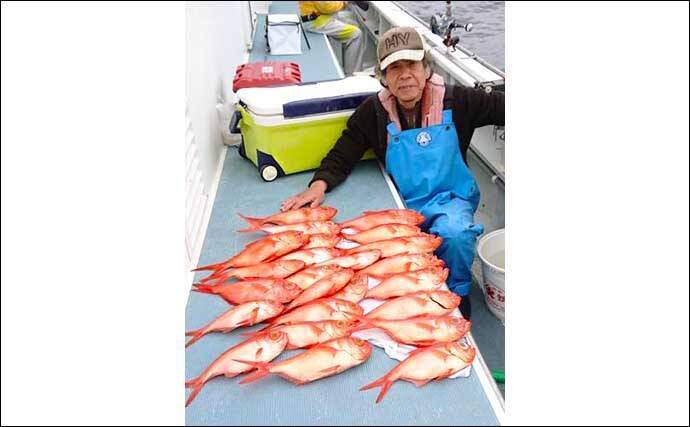 【神奈川・東京】沖釣り最新釣果　寝坊OKの14時半出船LTアジがお手軽