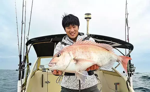 「タイラバゲームで78cm6kg超マダイ　船中全員安打も達成【福岡・糸島沖】」の画像