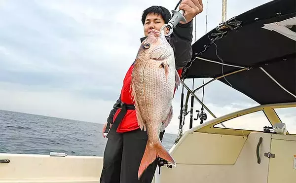 「タイラバゲームで78cm6kg超マダイ　船中全員安打も達成【福岡・糸島沖】」の画像