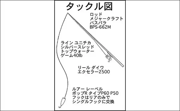 「都市河川のナマズゲームで60cm本命　ルアーサイズがキモ【名古屋】」の画像