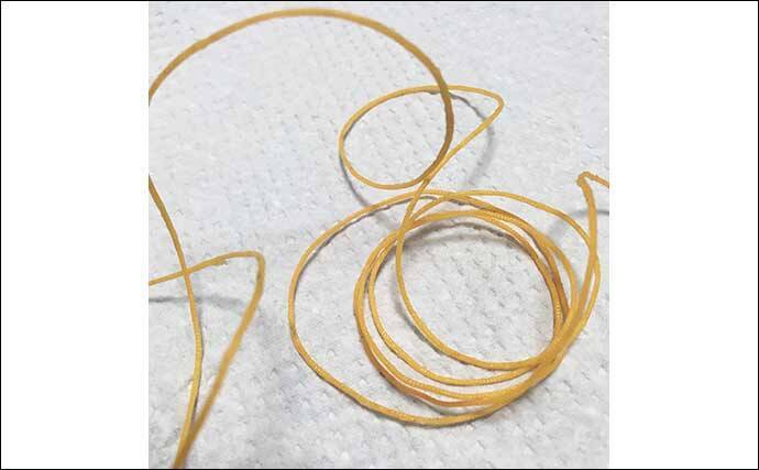 100均アイテムの『リリアン』で自作するフライフィッシング「ライン」