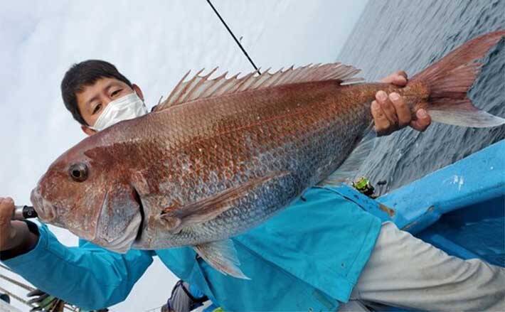 週末ナニ釣れた 沖釣り速報 茨城のテンヤマダイで7kg超え浮上 関東 21年5月17日 エキサイトニュース