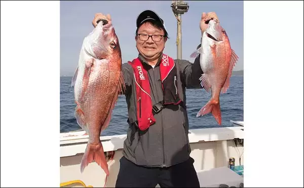 「鷹巣沖で『完全フカセ釣り』解禁　70cm超えマダイラッシュ【福井】」の画像