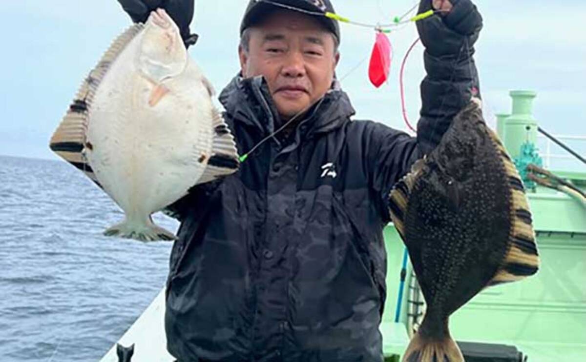 北海道の カレイの聖地 で50cm超え頭に座布団級が乱舞 根室海峡 21年6月4日 エキサイトニュース