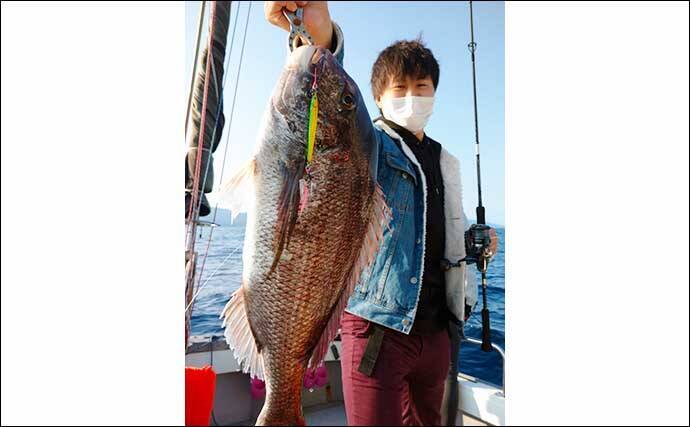 福井 沖釣り最新釣果 イカメタルでパラソル級交じり良型マイカ連発 21年6月13日 エキサイトニュース 2 2