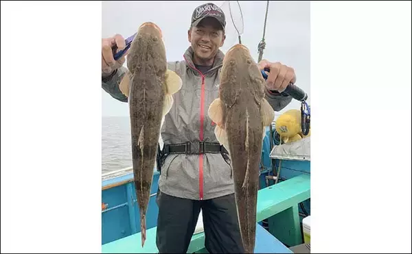 「鹿島沖マゴチゲーム開幕　悪条件のなか本命2尾を御用【茨城・久保丸】」の画像
