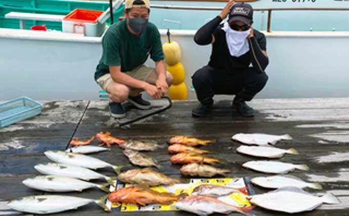 【愛知・三重】沖のエサ釣り最新釣果　レンタルボートでハタ類釣果上昇中