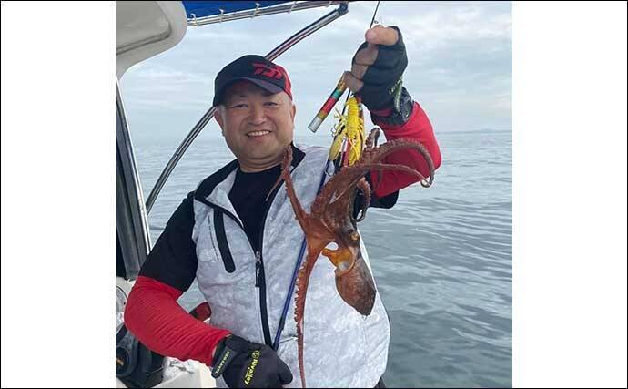 ボートタコ釣りで３kg超え頭に船中50匹前後 エサ巻きエギが吉 兵庫 21年7月29日 エキサイトニュース 3 3