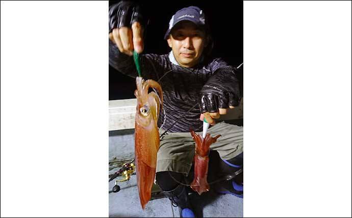 【響灘】沖釣り最新釣果　タイラバでマダイ他多彩な魚種がヒット中