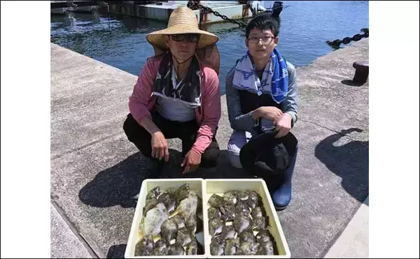 「【愛知】沖のエサ釣り最新釣果　タチウオ＆カワハギで数釣り好機到来」の画像