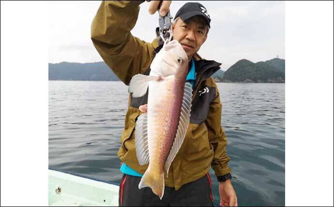 【三重】沖釣り最新情報　レンタルボートで94cm特大マダイ堂々参上