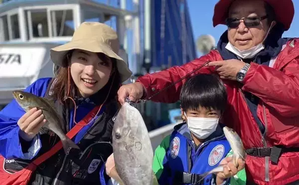 親族三世代で楽しむコマセ五目釣り　お魚パーティ食材を見事に確保