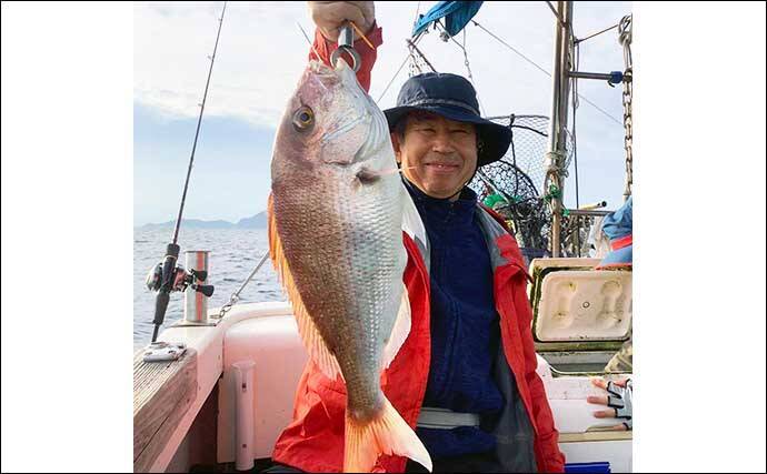 福岡 沖のルアー最新釣果 ティップランエギングで良型アオリイカ登場 21年11月日 エキサイトニュース