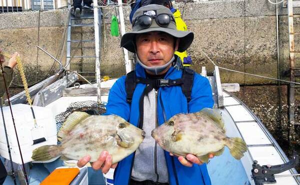 福岡 沖のエサ釣り最新釣果 カワハギ狙い上向きで30cm交え好ヒット 21年11月24日 エキサイトニュース