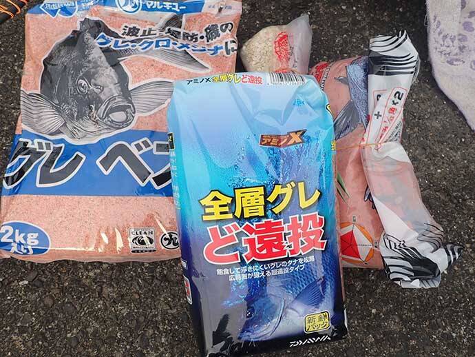 清水港フカセ釣りでメジナ複数手中　エサ取りのアイゴ対策が最重要課題