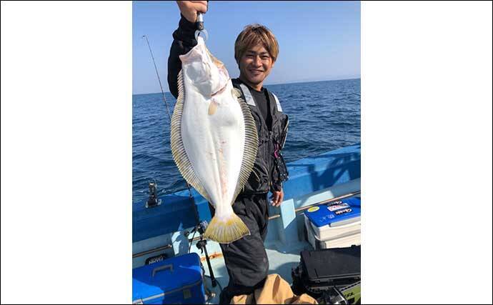 落とし込み釣りで初心者がヒラマサに大ヒラメ　エサ付けパターンを考察