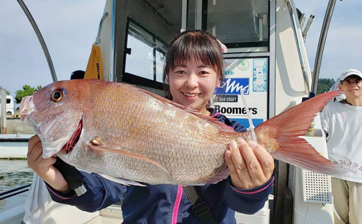 夫婦揃ってのタイラバ釣行で互いに良型キャッチ 岡山 1st壱号艇 19年8月27日 エキサイトニュース