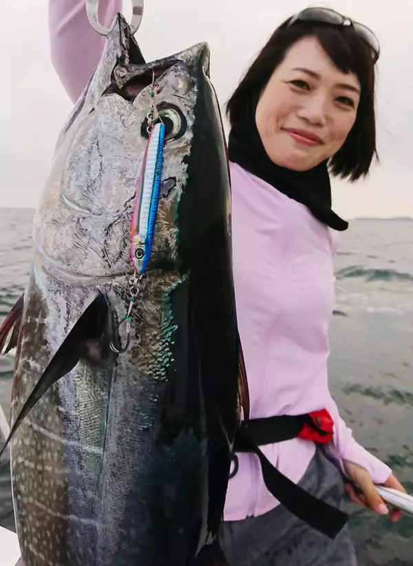 「SLJでマグロの若魚『ヨコワ』がヒット！【ガイドサービスセブン】」の画像
