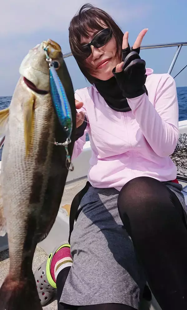 「SLJでマグロの若魚『ヨコワ』がヒット！【ガイドサービスセブン】」の画像