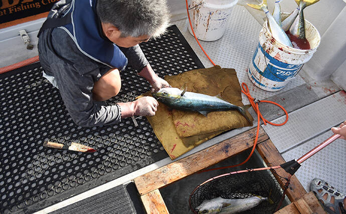通称『ジグの墓場』で痛快青物ジギング　ハマチが乱舞【兵庫・浜栄丸】