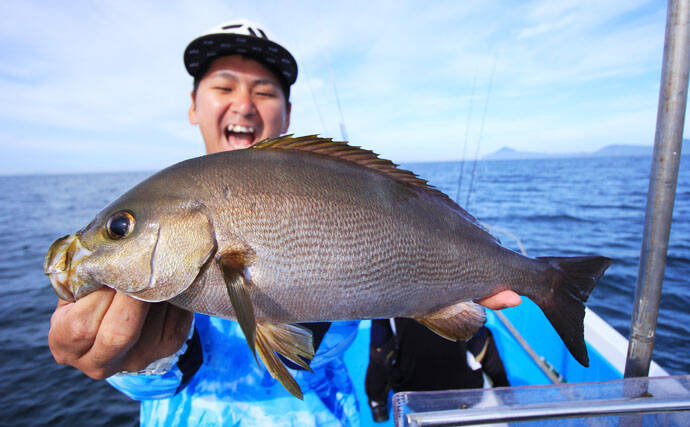 SLJ＆ボートアジングで良型イサキにマダイに37cmアジ！【長崎県】