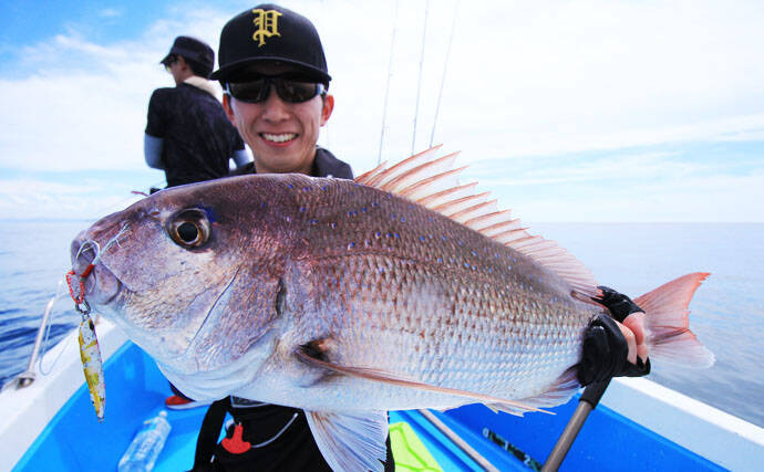 SLJ＆ボートアジングで良型イサキにマダイに37cmアジ！【長崎県】