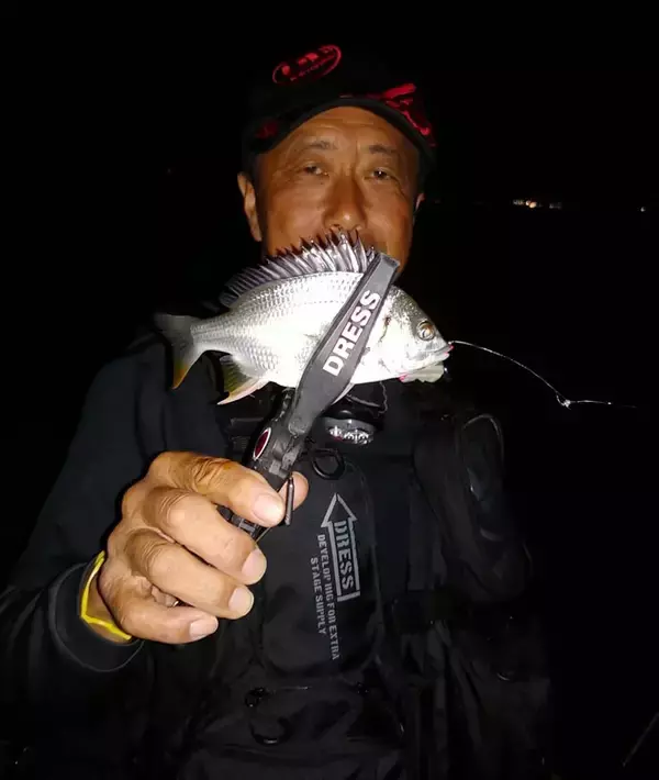 「名古屋港チニングゲームでレア魚『チャイロマルハタ』　多魚種と戯れる」の画像