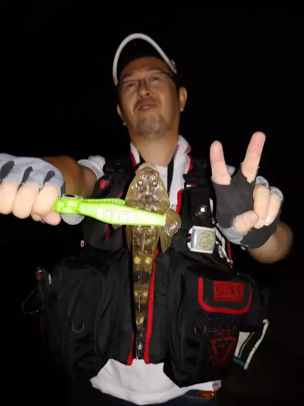 「名古屋港チニングゲームでレア魚『チャイロマルハタ』　多魚種と戯れる」の画像